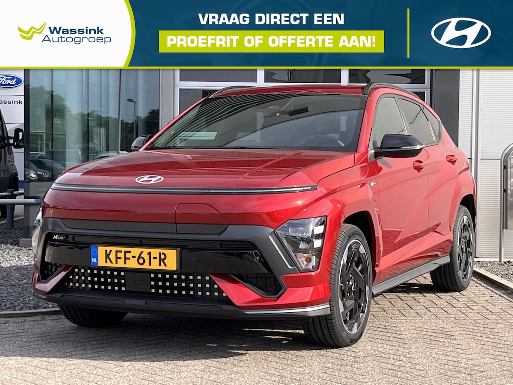 Hyundai Kona Electric N Line Business 64.8 kWh VOORRAAD VOORDEEL | Adaptive Cruise control | Stoelverwarming | 440 rijbereik WLTP |