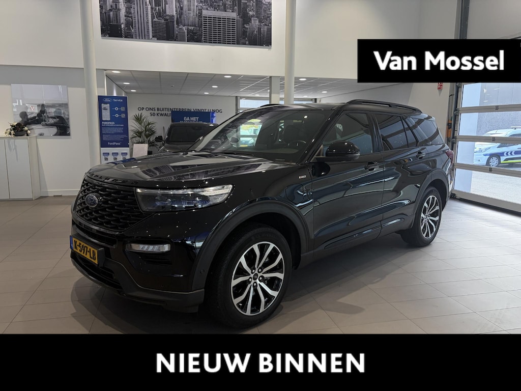 Ford Explorer 3.0 V6 EcoBoost PHEV ST-Line | TREKHAAK | ELEKTRISCHE + MEMORY STOELEN | ELEKTRISCH BEDIENBARE STUURWIEL | ADAPTIVE CRUISE CONTROL | ACHTERUITRIJCAMERA |