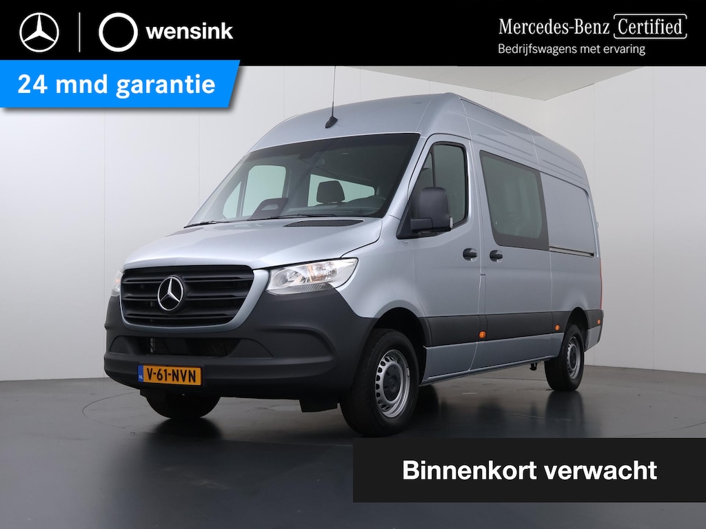 Mercedes-Benz Sprinter 317 CDI | AUT. | L2 H2 | DUBBELE CABINE | 5-ZITS | ALARM | PARKEERCAMERA | DUBBELE CABINE | CERTIFIED