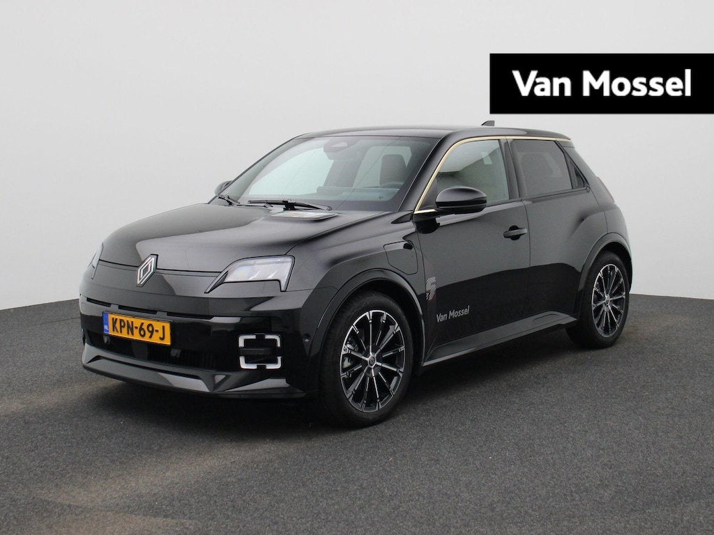 Renault R5 comfort range iconic cinq 52 kWh | Pack Safety & Advanced Driving Assist | Harman Kardon Audio | Stoel- en Stuurwielverwarming | One Pedal Driving | Camera | Draadloze Smartphonelader | 18" LMV 'Electro' | LED Pure Vision | Android Automotive