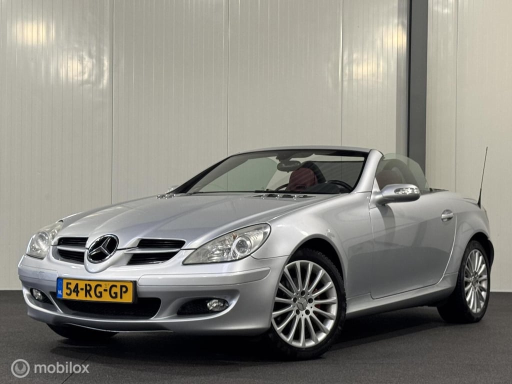 Mercedes-Benz SLK 200 K. Automaat [ NAP leder airscarf nw.ketting ]