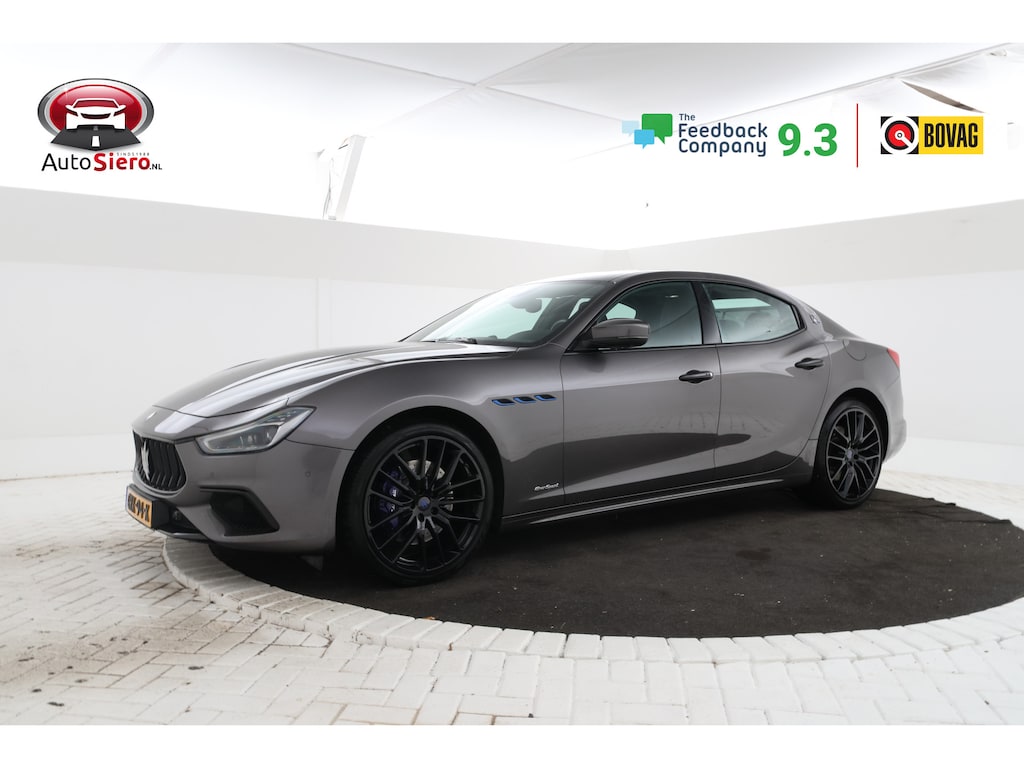 Maserati Ghibli 2.0 MHEV GranSport Schuif/Kanteldak, 360 Camera, Volleder