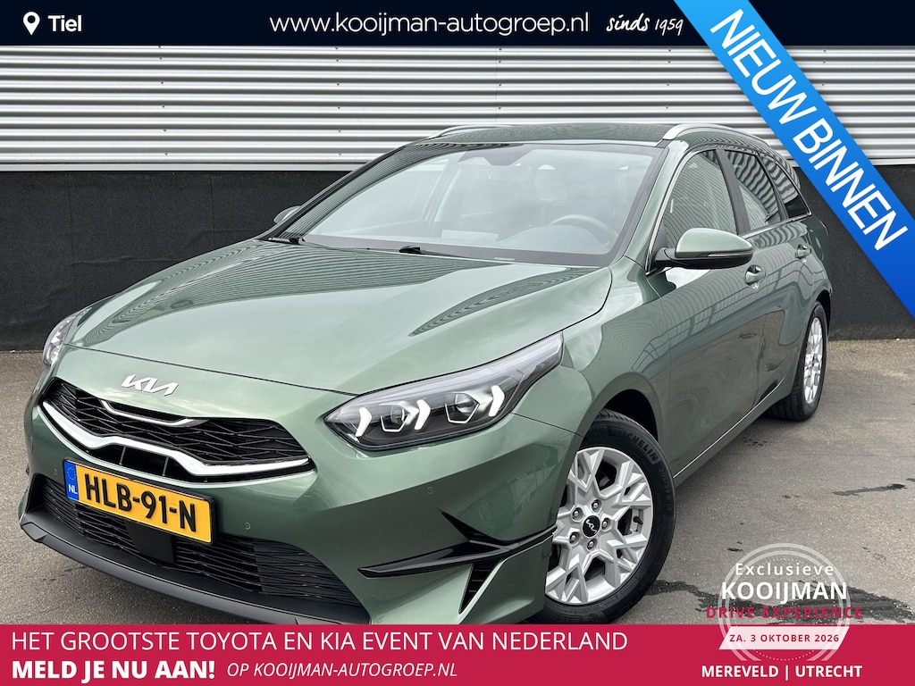Kia Ceed Sportswagon 1.5 T-GDi DynamicLine Trekhaak, navigatie Apple CarPlay/Android Auto, parkeersensoren v&a, cruise control, 1e eign. BTW-auto