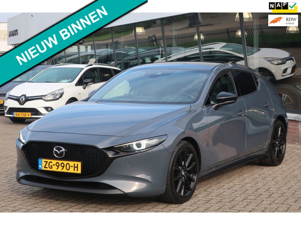 Mazda 3 2.0 e-SkyActiv-G M Hybrid 122 Luxury. LED_ACC_Stuur.V_HeadUP.