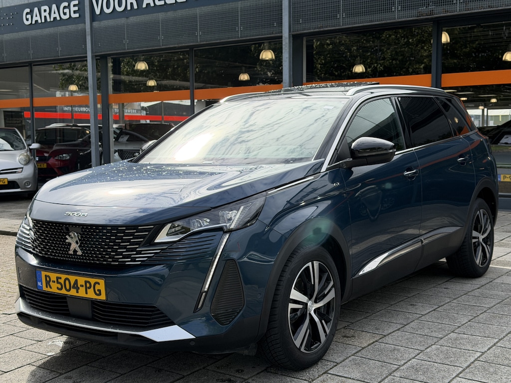 Peugeot 5008 BWJ 10-2022 | 1.2T 131PK GT | PANO DAK | EL KOFFERKLEP | CLIMA | NAVI | CARPLAY | PDC | PRIVACY GLASS | LED |