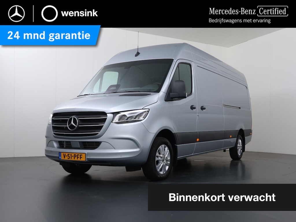 Mercedes-Benz Sprinter 317 CDI | AUT. | L3 H2 | DISTRONIC PLUS | 3-ZITS | SCHUIFDEUR L+R | NAVIGATIE | PARKEERCAMERA | CERTIFIED