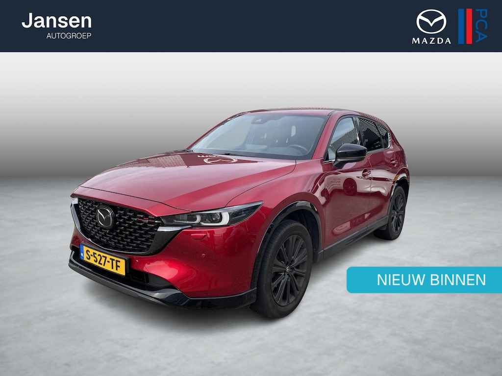 Mazda CX-5 2.0 SkyActiv-G 165 Sportive , Automaat, Trekhaak, Half Leder, Adap.Cruise, Clima, 360 Camera, Stoel/Stuurverwarming, Apple Carplay, Android Auto, LMV 19 Inch, HUD, PDC, LKA