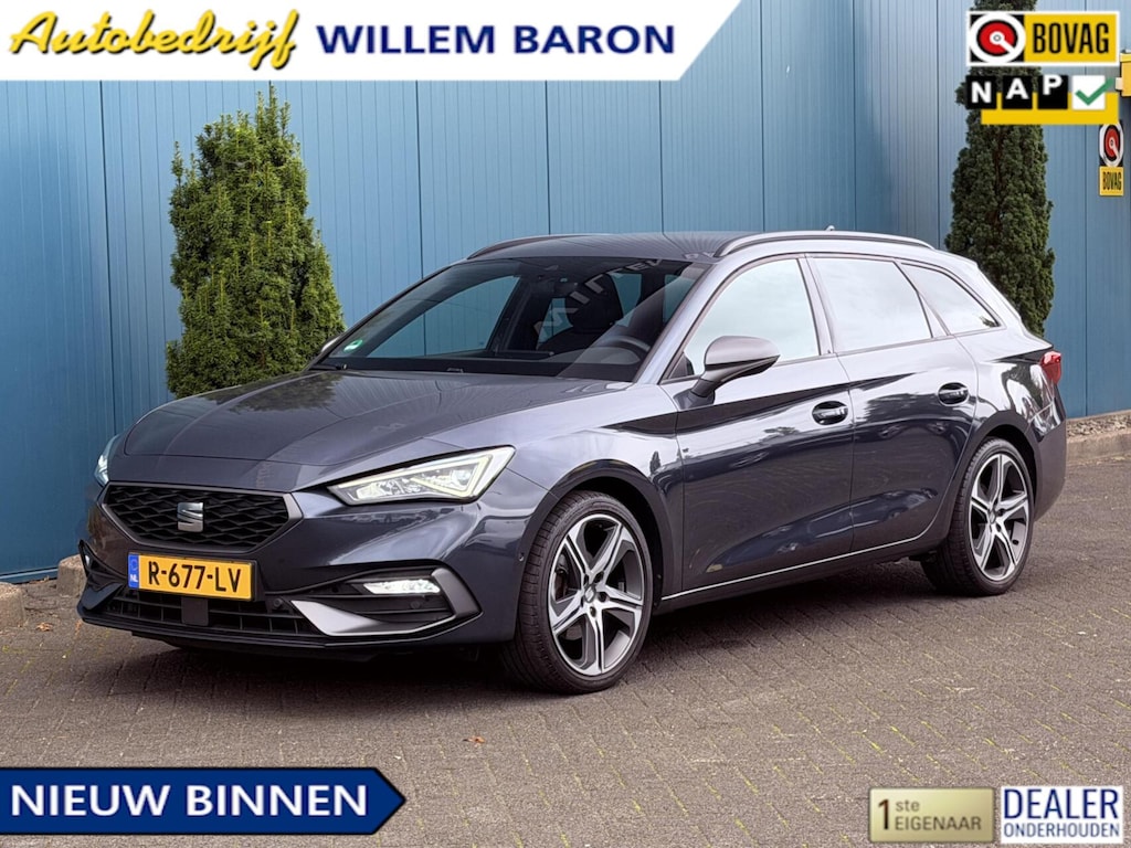 SEAT Leon Sportstourer 1.5 TSI 150PK! FR Business Intense TREKH | ADAPT.CRUISE | CARPLAY | CAM | SFEERVERL. | NAV | LED | NAP | 1'EIG