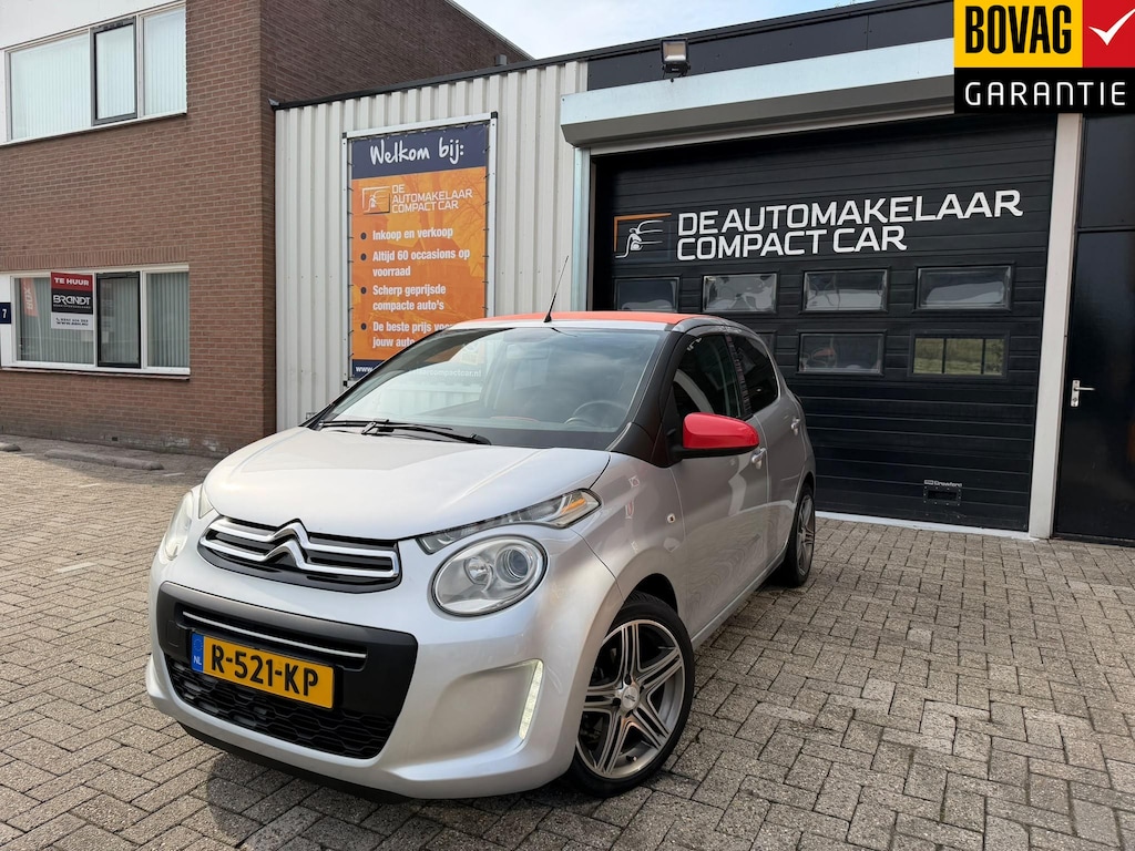 Citroën C1 1.2 82PK AIRSCAPE | CABRIO DAK | 2E EIGENAAR |CARPLAY | PDC | LMV | AIRCO |