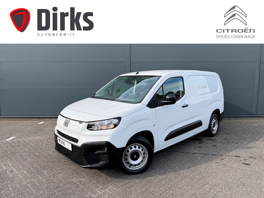 Fiat Doblò 100pk L2 1000kg (Laadruimte betimmering - Camera - Airco - Navigatie - Parkeersensoren V+A - Digitale spiegel - Moduwork - Apple Carplay)