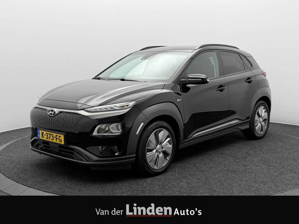 Hyundai Kona Electric EV Comfort 64 kWh 3-Fase SOH 95,2% | Warmtepomp | Trekhaak | Camera | Carplay&Android