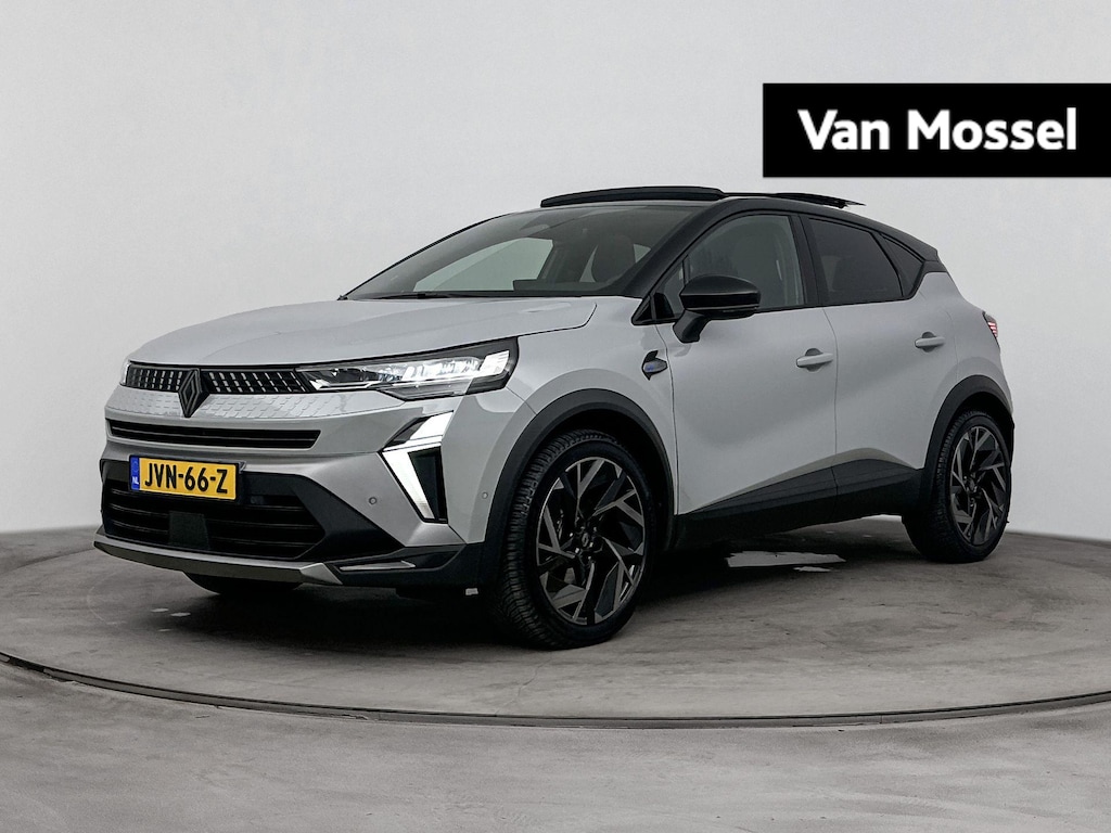 Renault Captur 1.8 E-Tech Full hybrid Esprit Alpine 160PK | Trekhaak | Schuif-/Kanteldak | Harman Kardon Audio | Stuurverwarming | All Season Banden | 19'' Inch Velgen | Apple CarPlay & Android Auto