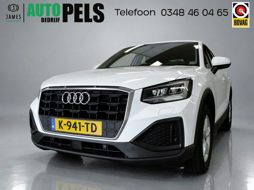 Audi Q2 30 TFSI Pro Line 110pk, Apple Carplay, Clima controle, Cruise controle, Elek ramen V/A, Waarschuwing botssysteem, Xenon verlichting, Pdc achter, Nederlandse auto, Uniek 54.000km!! Bovag afleverpakket 695,-