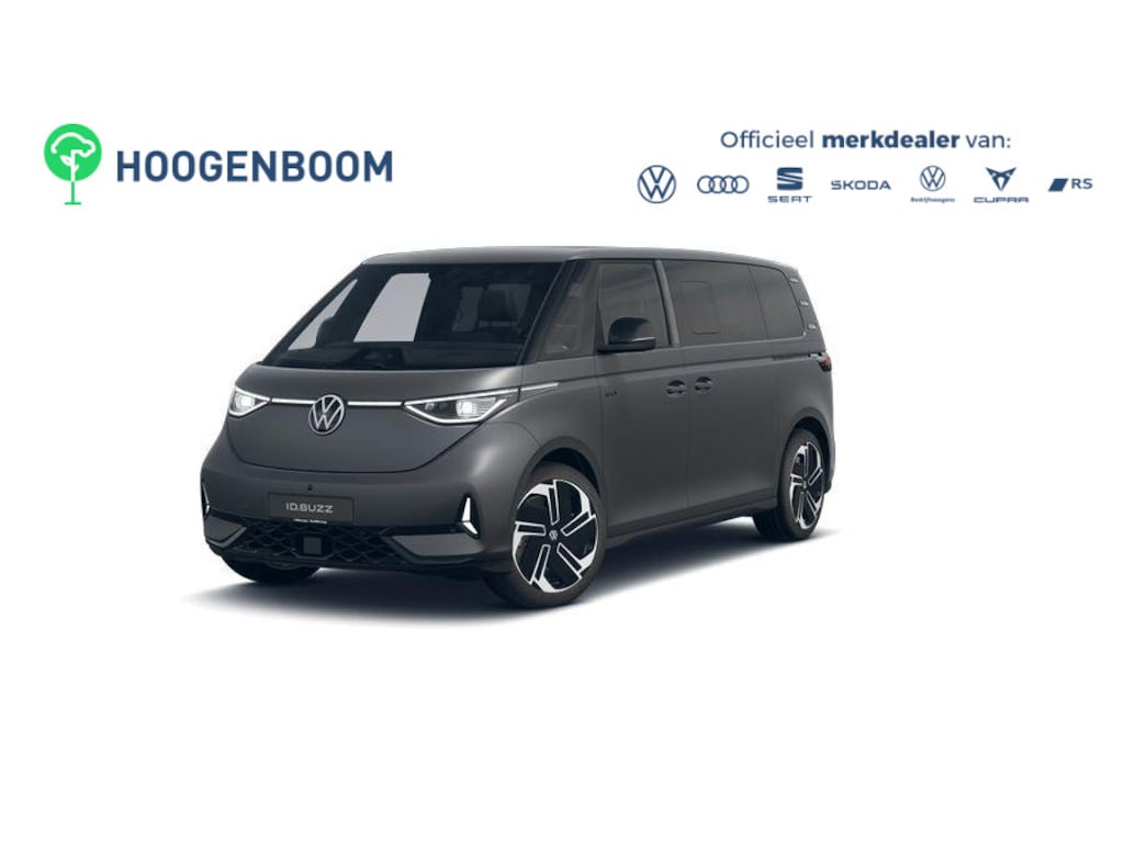 Volkswagen ID. Buzz L2 GTX Limited Edition 250 kW (340 pk) 86 kWh 7p. | 7 zits pakket | Trekhaak, elektrisch uitklapbaar | Panoramadak met smart glass | Open & Close Pakket Plus | Assistance Pakket Plus | Design Pakket Plus|
