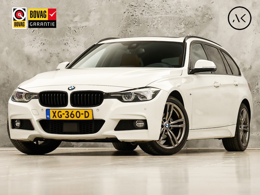 BMW 3-Serie 320i xDrive M Sport High Executive 320Pk Automaat (PANORAMADAK, M PAKKET, DEALER ONDERHOUDEN, MEMORY SEAT, COGNAC LEDER, CAMERA, VIRTUAL COCKPIT, GETINT GLAS, TREKHAAK, ADAPTIVE CRUISE, NIEUWSTAAT)