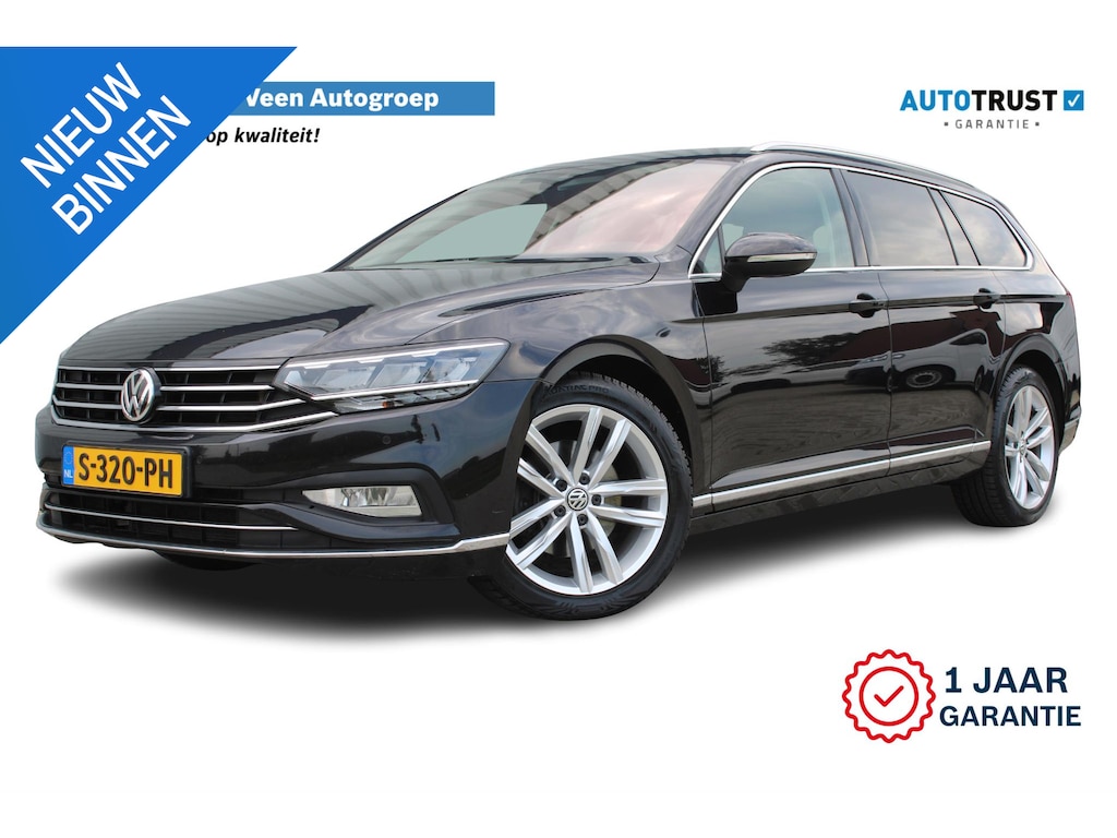 Volkswagen Passat Variant 1.5 TSI Elegance Business | Incl. 12 maanden garantie | Stoelverwarming | Adaptieve cruise control | Trekhaak | Parkeercamera | Apple carplay/Android auto |
