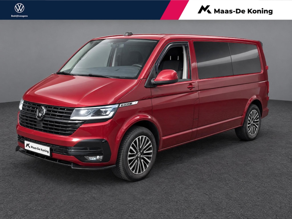 Volkswagen Transporter 2.0 TDI 204pk DSG L2H1 DC 30 Bulli · Camera · Apple/Android Car Play · Dubble Cabine · Vloerplaat · 18'' Inch ·