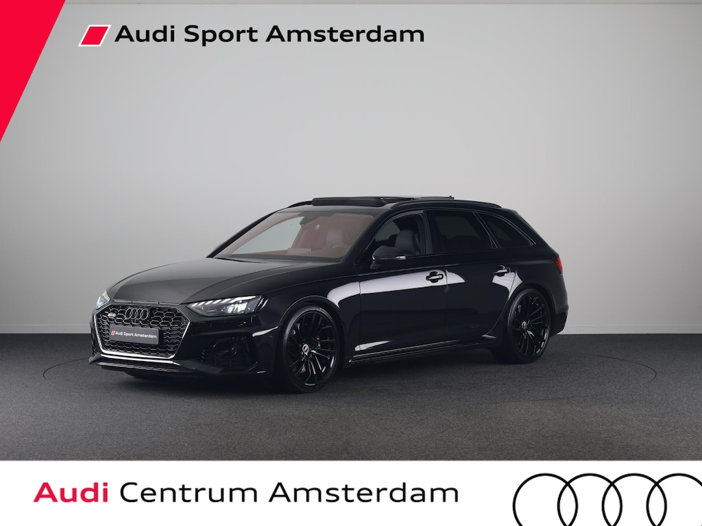 Audi RS4 A4 Avant 2.9 TFSI quattro 450pk | Panoramadak | Adaptive cruise controle | Matrix | Trekhaak | Elektrisch verstelbare voorstoelen met geheugen | Stoelverwarming voor en achter