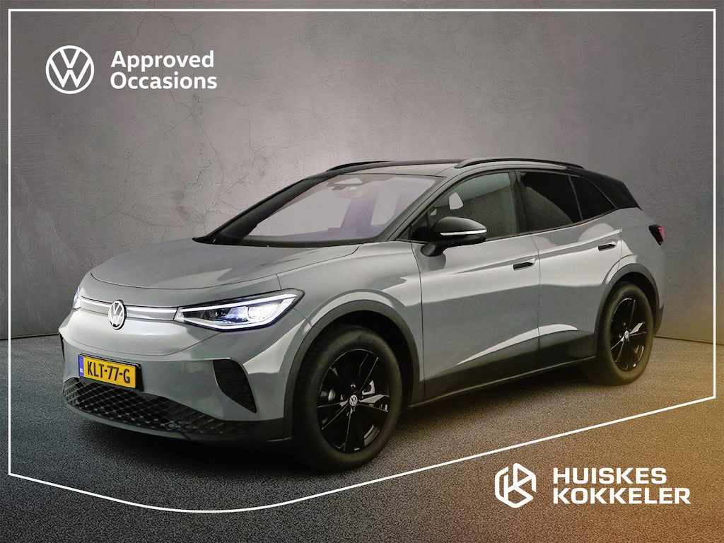 Volkswagen ID.4 Pro Limited Edition Plus 79 kWh 286pk Automaat Panoramadak, Adaptive cruise control, Achteruitrijcamera, Elektrische achterklep, Black Style, Navigatie