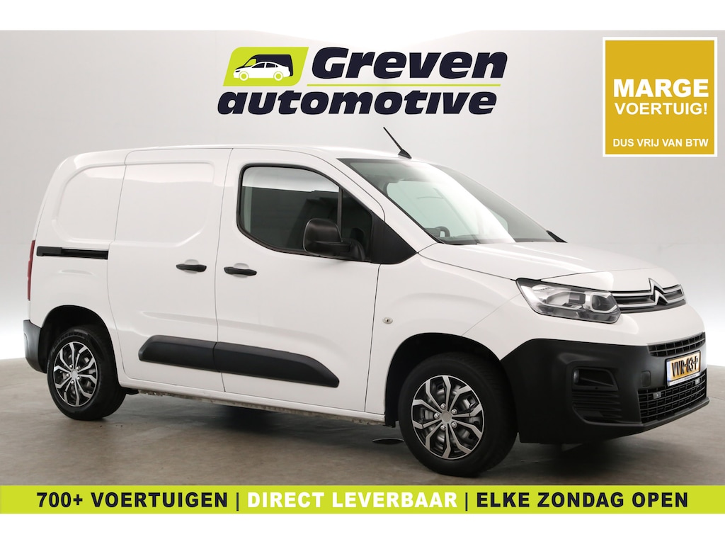 Citroën Berlingo 1.2 PureTech 111PK | Marge | Benzine | Airco | Cruise | Carplay | Trekhaak | Parkeersens.