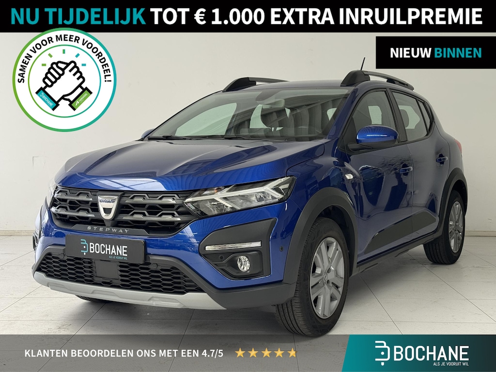 Dacia Sandero Stepway 1.0 TCe 90 Comfort | Navigatie | Camera | Cruise Control | Apple CarPlay / Android Auto |