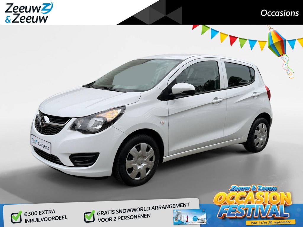Opel Karl 1.0 ecoFLEX Edition | AIRCO | LAGE KILOMETERS | 1 JAAR BOVAG GARANTIE | ELEKTRISCHE RAMEN |