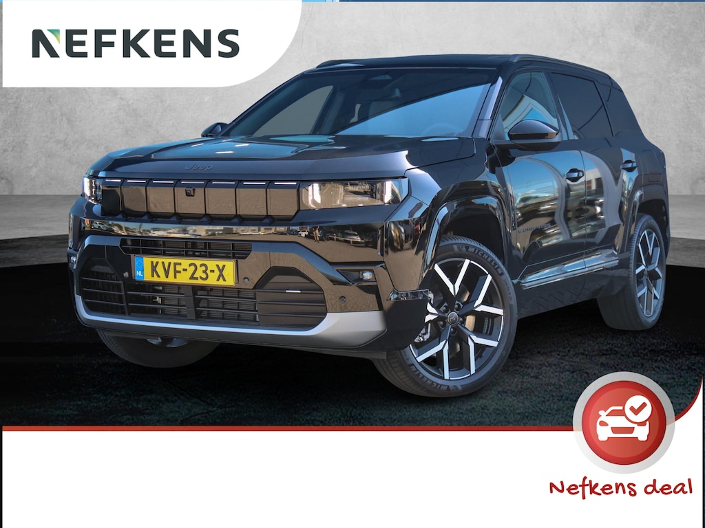 Jeep Compass 1.6 e-Hybrid Plug-In First Edition FOCAL Hi-Fi | Stoelkoeling/verwarming | Hands-Free achterklep | Panoramisch Schuifdak
