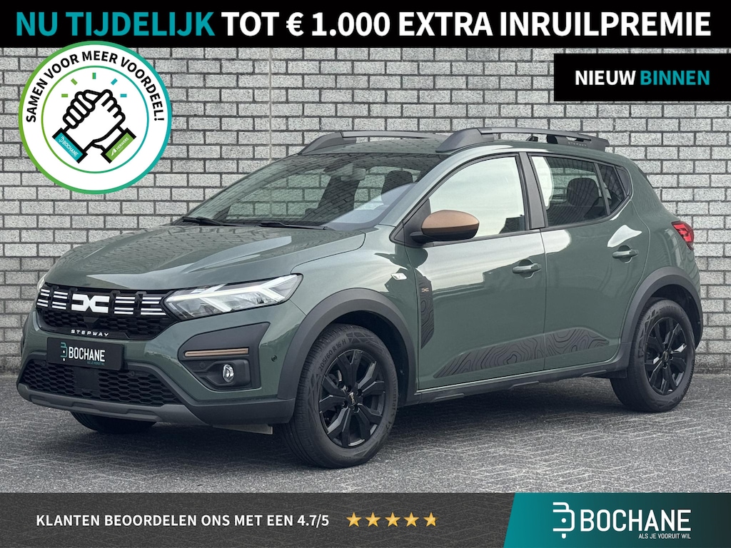 Dacia Sandero Stepway 1.0 TCe 90 Extreme | Automaat | Navigatie | Stoelverwarming | Climate Control | Camera |