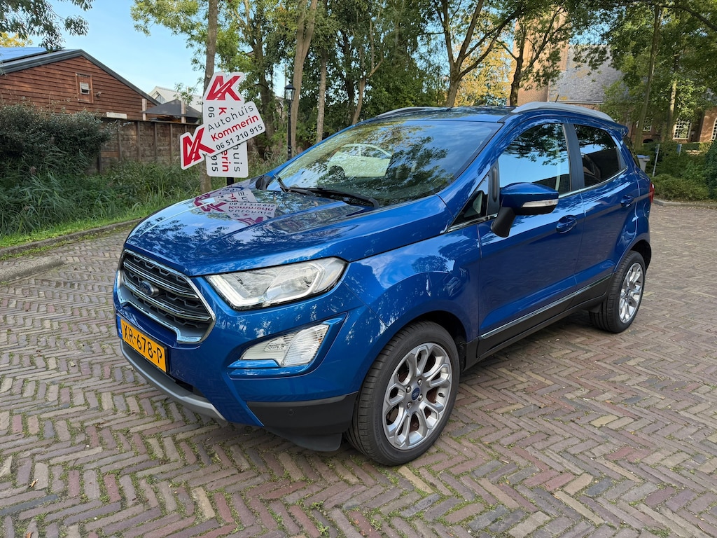 Ford EcoSport 1.0 EcoBoost Titanium. Wij zijn altijd de goedkoopste met de beste Vakgarage BOVAG service.