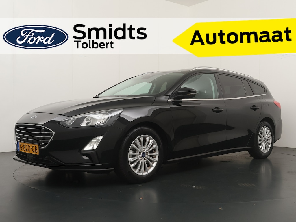 Ford Focus Wagon 125PK EcoBoost Titanium Business | Automaat | Trekhaak | Cruise | Navi | Clima | Keyless
