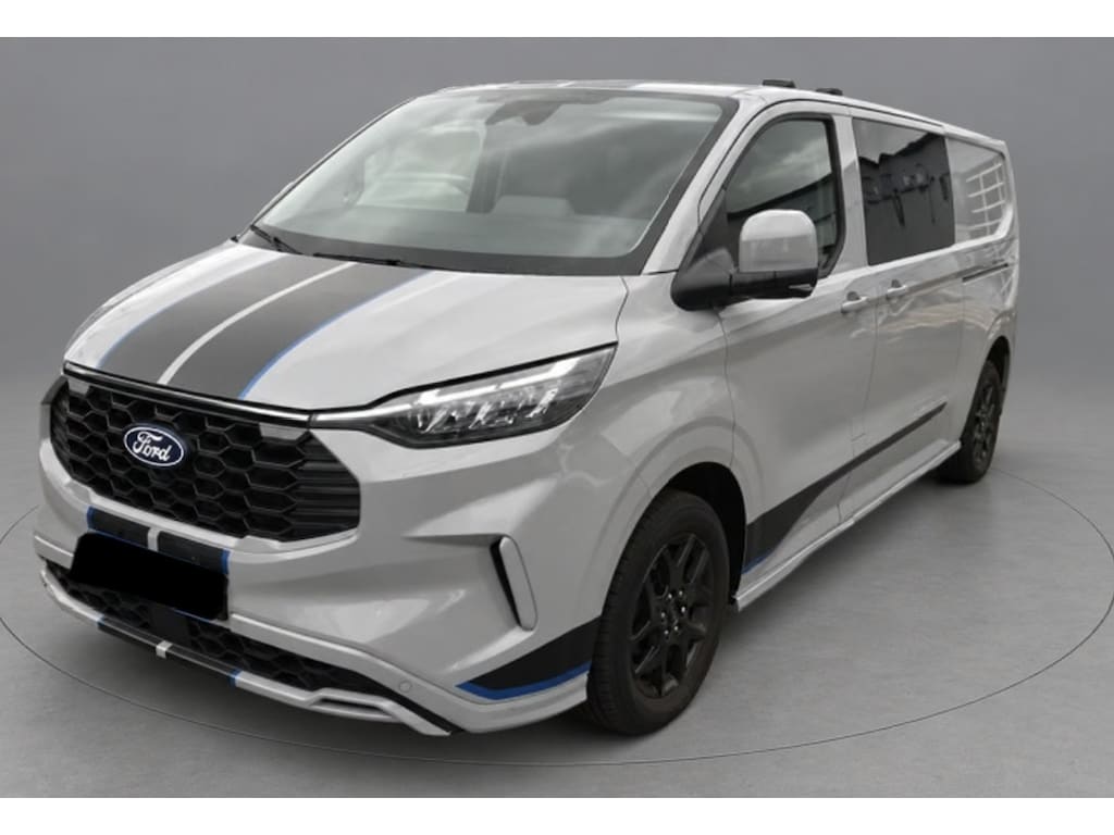 Ford Transit Custom 320 2.0 TDCI L2H1 Sport DC 360 Camera, Adaptieve Cruise, Carplay, LED, 170pk, Elektrische stoel, Stuurverwarming, Stoelverwarming, Sensoren, Uniek!