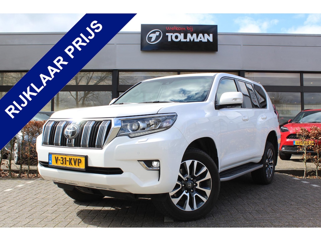 Toyota Land Cruiser 2.8 D-4D-F Professional Window Van | Rijklaar | Trekhaak | Off-road pack | NL-auto | Leder | JBL | Keyless | Blind Spot | Camera's | Stoelkoeling-/verw. | PDC v+a