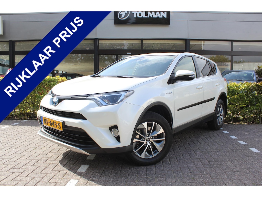 Toyota RAV4 2.5 Hybrid AWD Dynamic | Rijklaar | Trekhaak | Parelmoer | Adap.cruise | Sensoren v+a | Camera | 1650kg Trekgewicht | Dealer onderhouden | NL-auto
