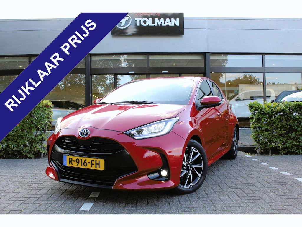 Toyota Yaris 1.5 Hybrid Dynamic | Rijklaar | Afn. Trekhaak | Apple/Android | Clima | Adap.Cruise | Stoelverw.