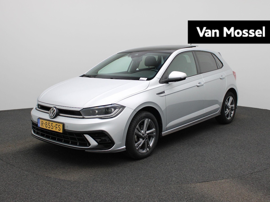 Volkswagen Polo 1.0 TSI R-Line 95 PK| Origineel Nederlands | 1e Eigenaar | Dealeronderhouden | Panoramadak |  LED Matrix | Stoelverwarming | Achteruitrijcamera | Keyless Access | Navigatie | Climatronic