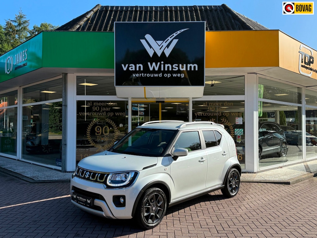 Suzuki Ignis 1.2 Smart Hybrid Style | AUTOMAAT | Navigatie | Camera | Trekhaak | Stoelverwarming | Parkeersensoren | Spoiler |