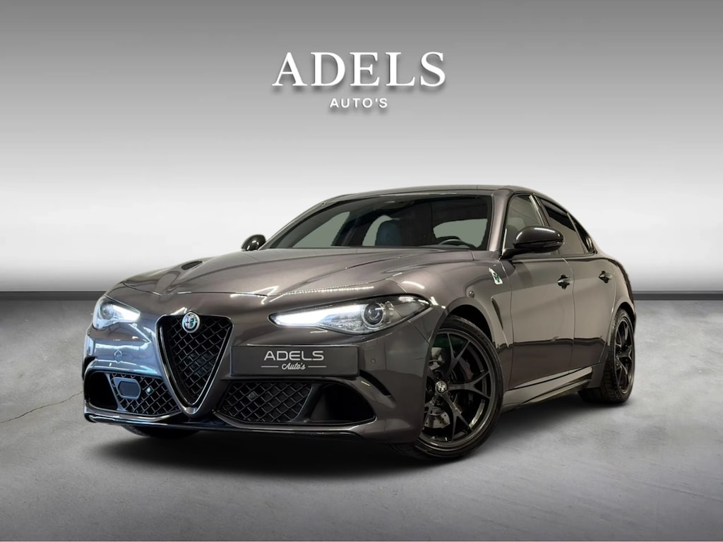 Alfa Romeo Giulia 2.9 V6 Quadrifoglio Facelift MY2021 Dealer Onderhouden Grigio Vesuvio