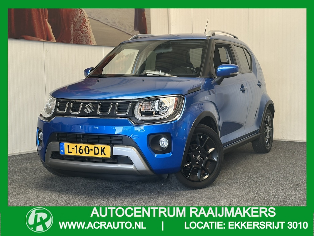 Suzuki Ignis 1.2 SMART HYBRID STYLE NAVIGATIE CRUISE CONTROL BLUETOOTH APPLE CARPLAY/ANDROID KEYLESS GO RIJSTROOKSENSOREN ACHTERUITRIJCAMERA ZEER MOOI !!