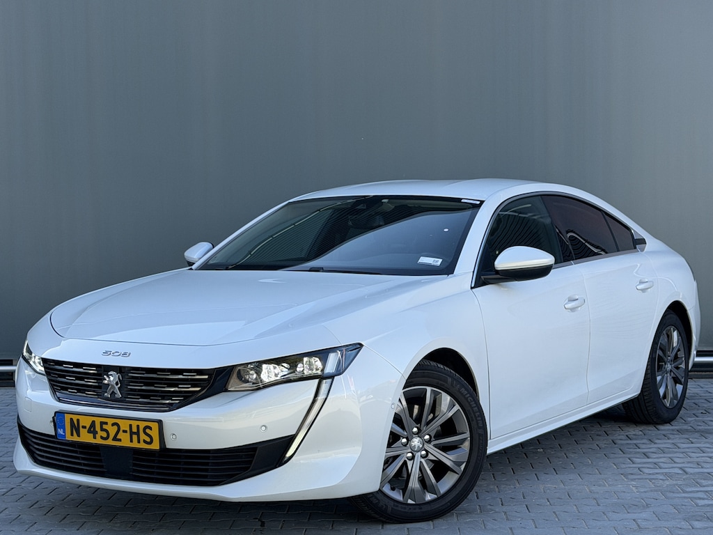 Peugeot 508 BWJ 2021 | 1.2T 131PK Allure AUTOMAAT | CLIMA | LED | STOELVERW | NAVI | LEDER/STOF | AGR | CARPLAY | PRIVACY GLASS | PDC 2X |