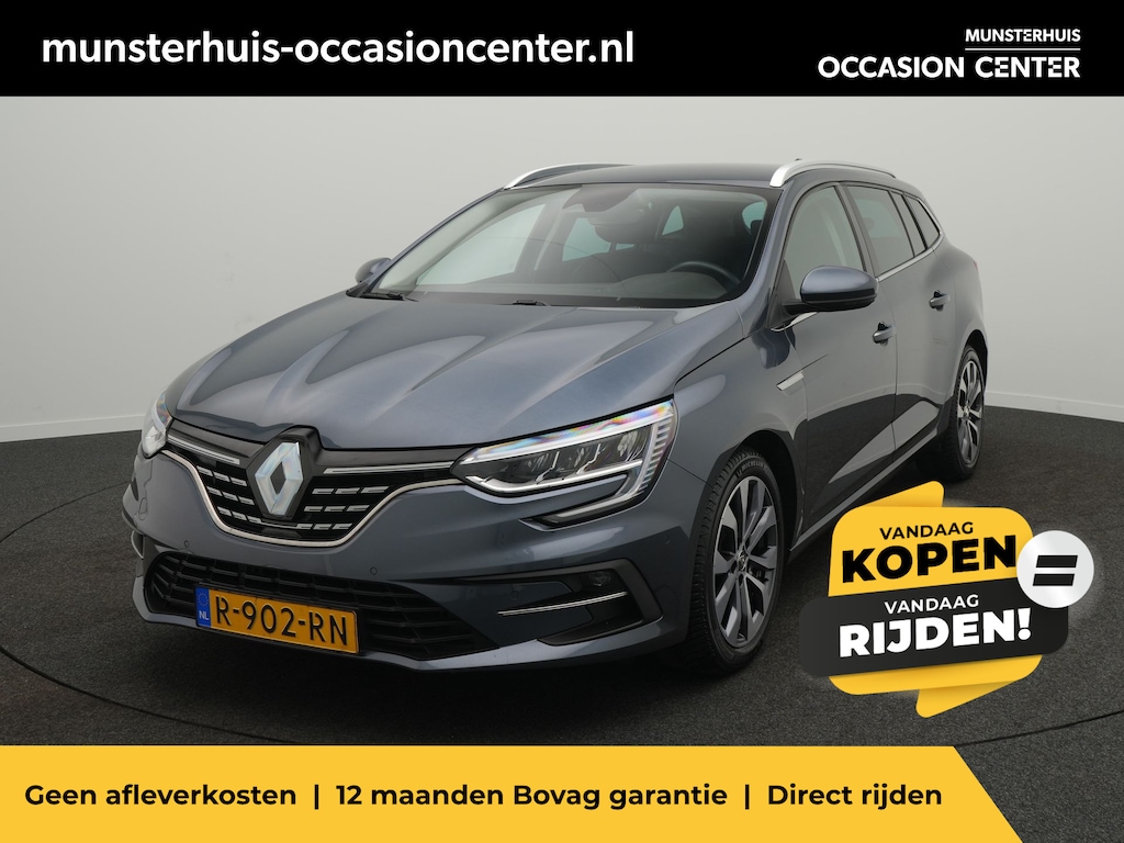 Renault Megane Estate TCe 140 Techno - Occasion Lease vanaf €454 p/m - RIJKLAARPRIJS - All Seasonbanden - Achteruitrijcamera - Cruise Control - Dealeronderhouden