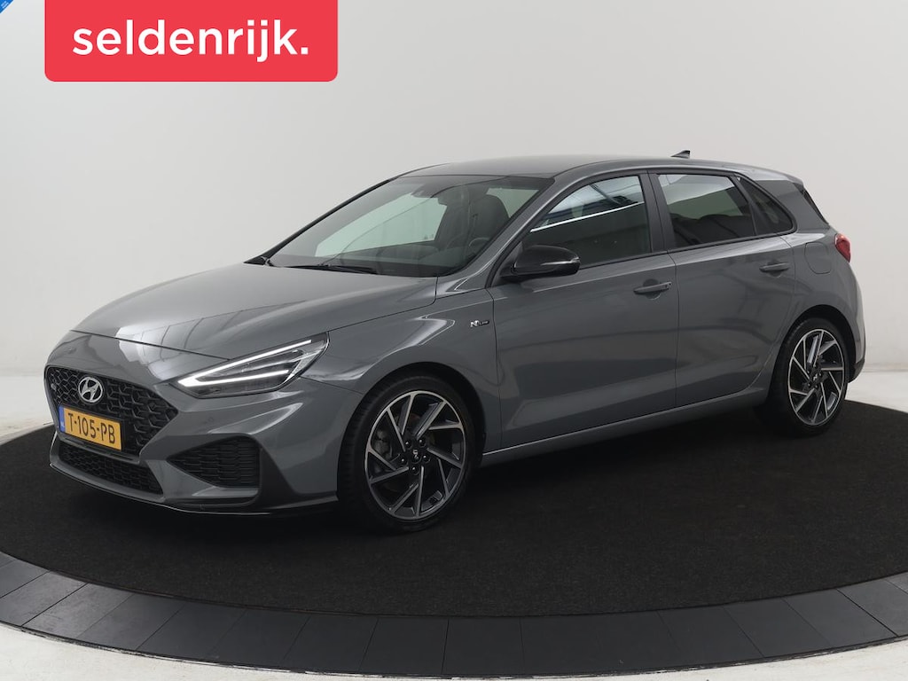 Hyundai i30 1.5 T-GDi MHEV N Line | Leder/Alcantara | Adaptive cruise | Camera | Park assist | Carplay | Climate control | Dodehoek detectie | Navigatie | Memory |
