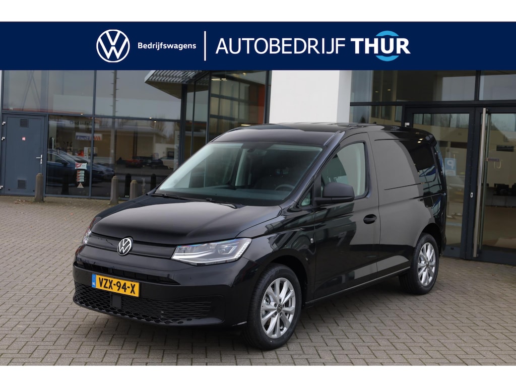 Volkswagen Caddy Cargo 2.0 TDI Style 75PK / 55kW, Cruise control, airco, verstelbare lendensteun, 17'' LMV, schuifdeur rechts, Apple Carplay / Android Auto, parkeersensor achter, verwarmbare buitenspiegels