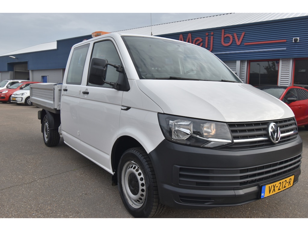 Volkswagen Transporter 2.0 TDI L2H1 DC Comfortline , !!! MARGE AUTO !!!!, TREKHAAK , AIRCO , CR CONTR , ZWAAILAMP BAK ,