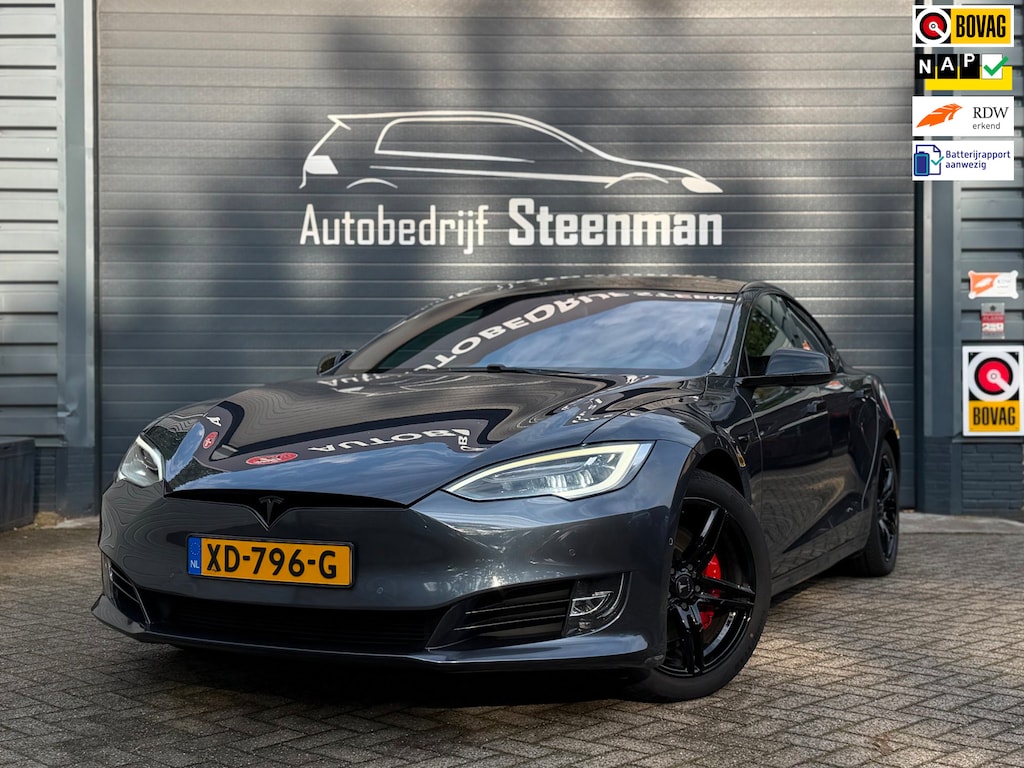 Tesla Model S 75D Base | Carbon | Luchtvering | Panorama