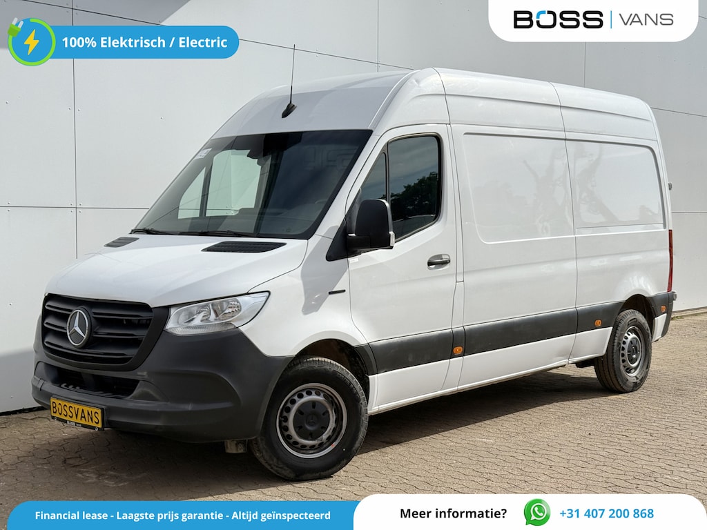 Mercedes-Benz eSprinter 312 55kWh L2H2 Elektrisch 168km WLTP 93.5% (SOH) 80kW Snelladen Climate Control Camera Laadkabel