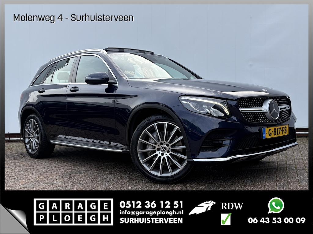 Mercedes-Benz GLC 220 d 4MATIC Solution AMG Incl.BTW Pano Treepl Stoelverw Elek.Klep Uitstraling!