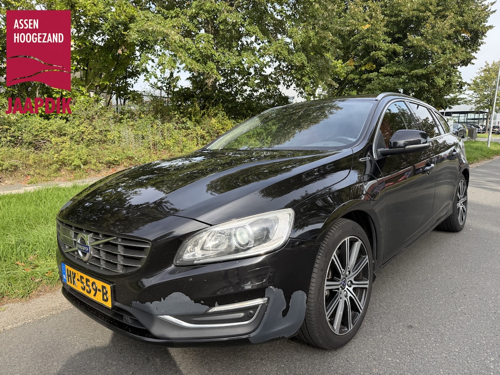 Volvo V60 BWJ 2015 2.4 D6 Twin Engine R-Design / ZO MEE / EXPORT | LEDER | MEMORY STOELEN | STOELVERW.