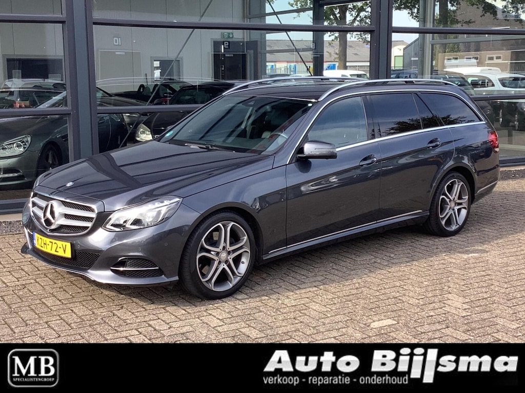 Mercedes-Benz E-klasse Estate 200 Prestige Avantgarde 360 camera, navi, led verlichting, trekhaak