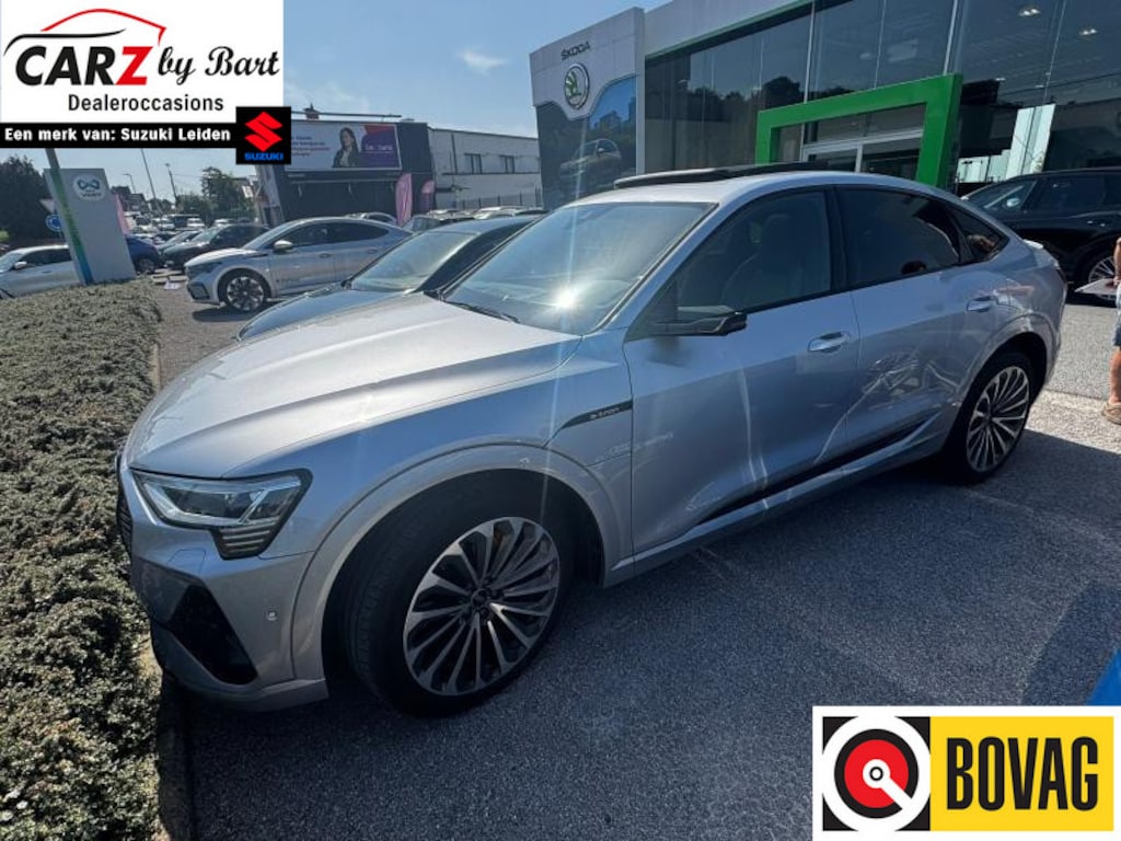 Audi e-tron Sportback 55 QUATTRO S EDITION 95 kWh Pano | Leder | Digitale spiegels | Donkere hemel
