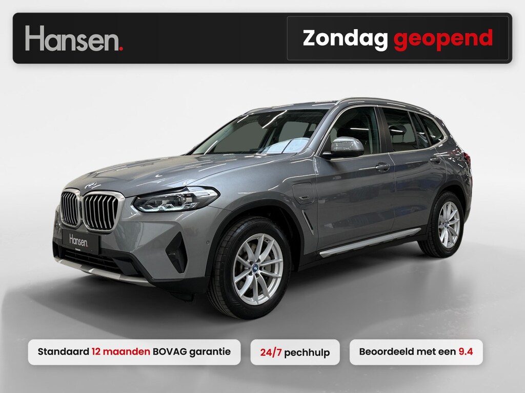BMW X3 xDrive30e I 360 Camera I Cruise Control I Leder I Grote Navi I Stoelverwarming I Elek. Achterklep I CarPlay I Dodehoekdetectie I